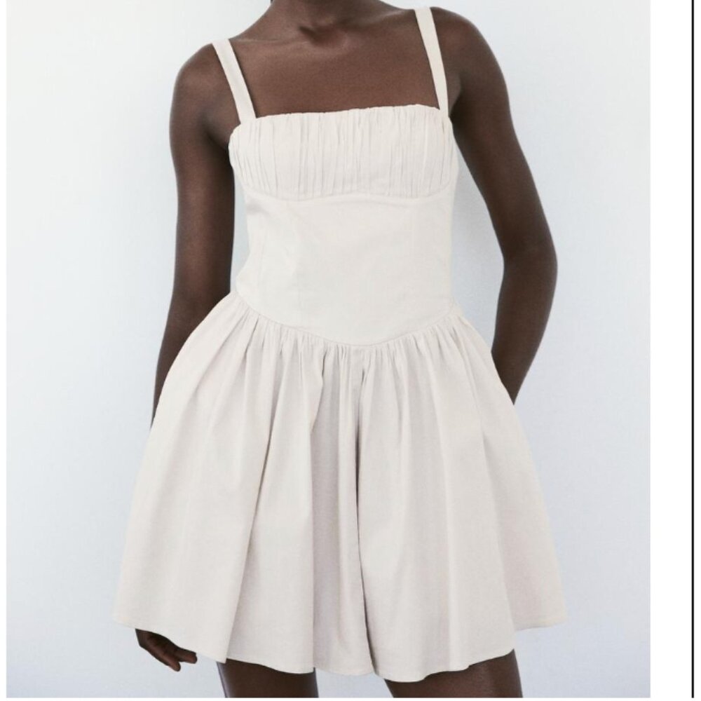 Zara Voluminous Skirt Dress